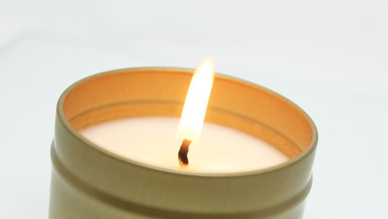 Pumpkin Spice Soy Candle Tin
