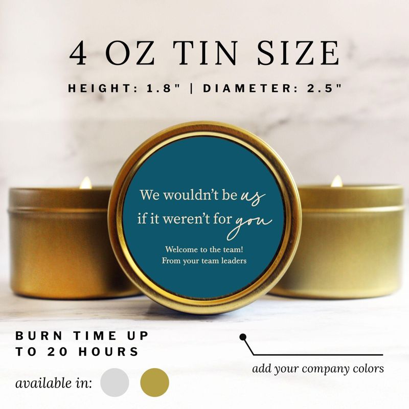 We Wouldn't Be Us If It Weren't For You Bulk Candle Gifts
