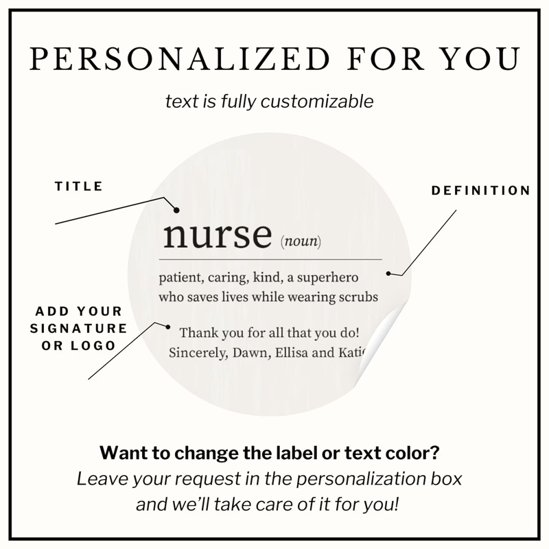 Nurse Definition Bulk Candle Gifts