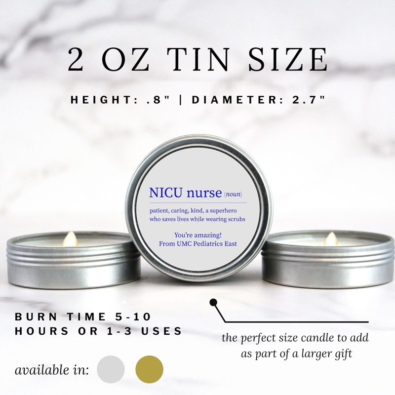Nurse Definition Bulk Candle Gifts