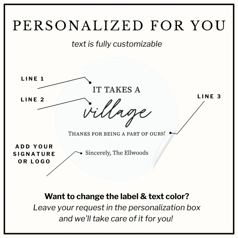 It Takes a Village Bulk Candle Gifts