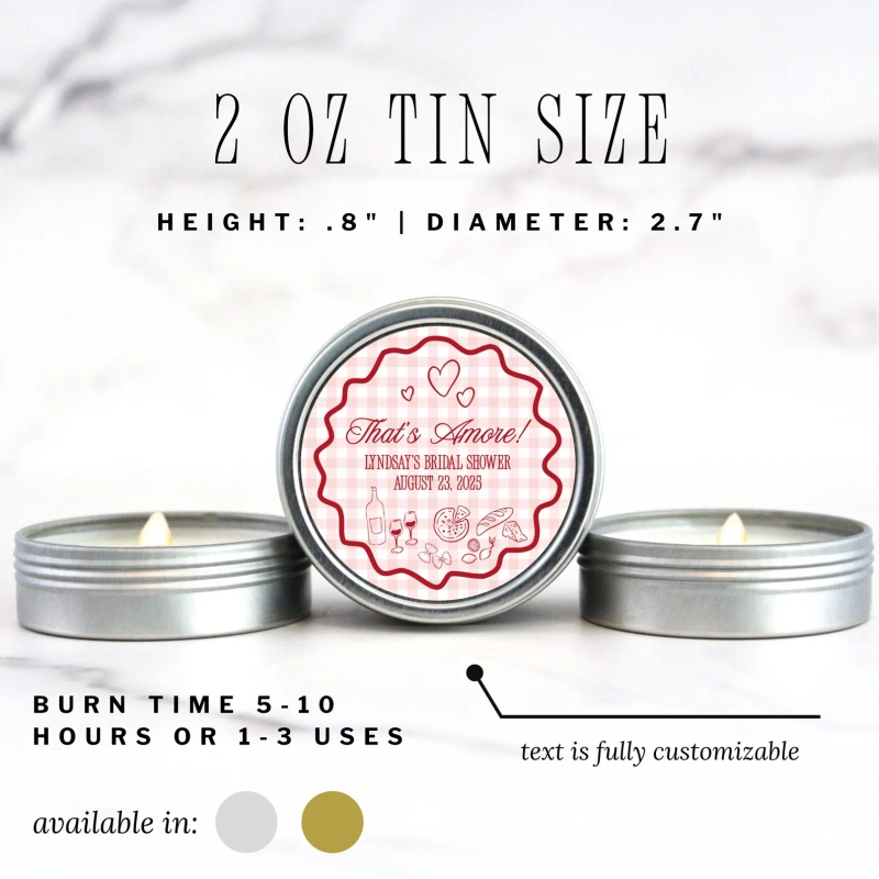 Italian Bridal Shower Favor | That's Amore Theme