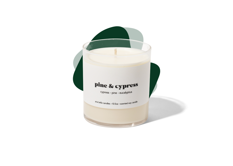 Pine & Cypress Soy Candle