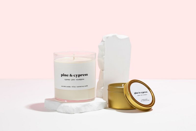 Pine & Cypress Soy Candle