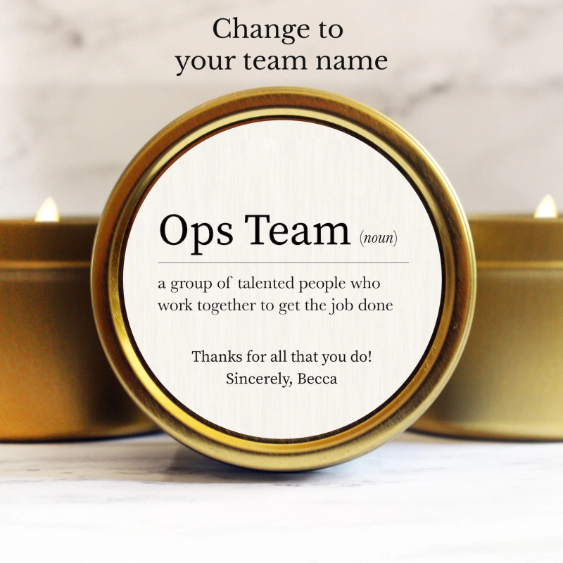 Work Team Gift for Coworker Bulk Candle Gifts