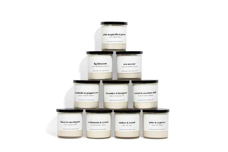 Amber & Wood Soy Candle