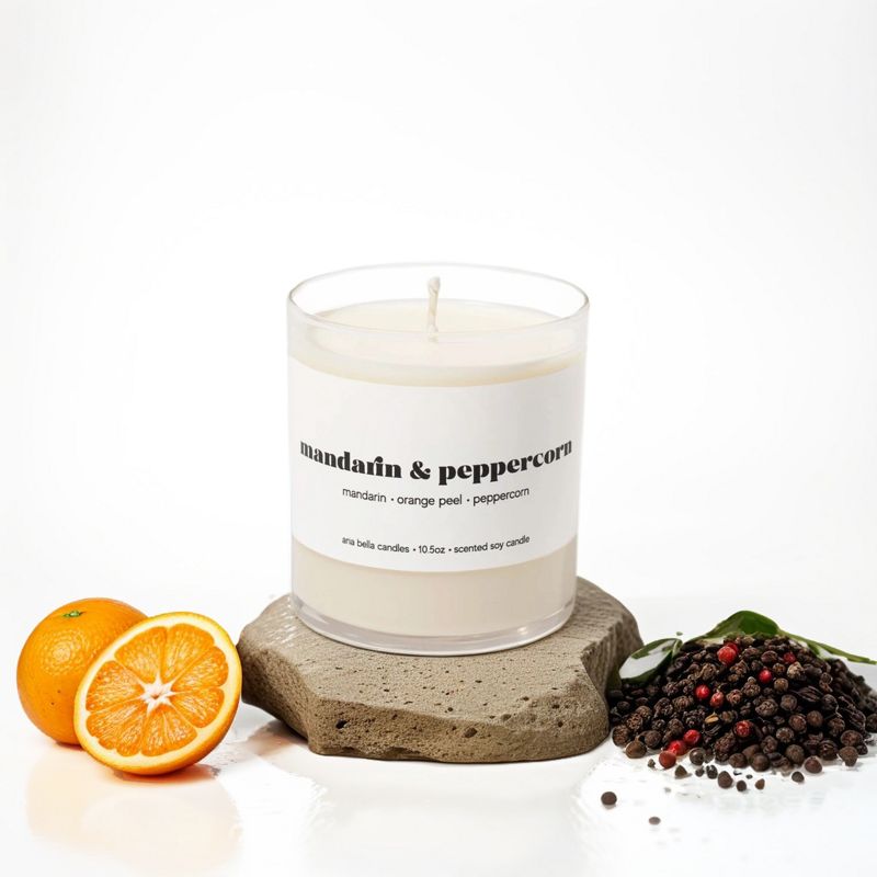 Mandarin & Peppercorn Soy Candle