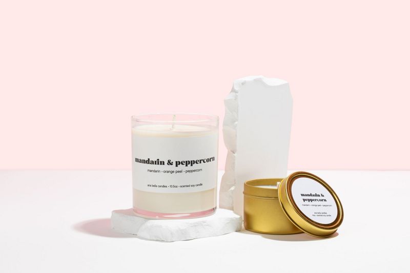 Mandarin & Peppercorn Soy Candle