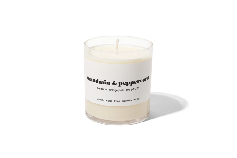 Mandarin & Peppercorn Soy Candle