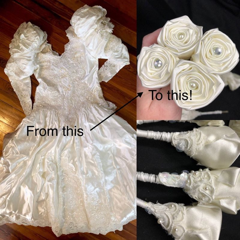 Memorial Gift, Memorial Flowers, Remembrance Gift, Remembrance Flowers, Memorial, Remembrance, Memorial Fabric Gift, Keepsake Memory Flowers
