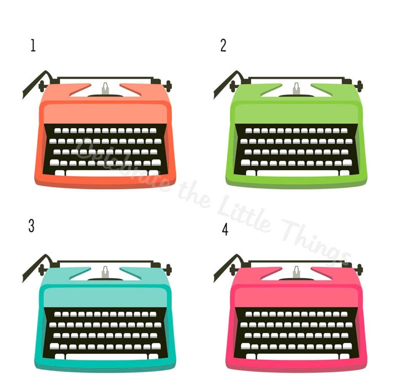 personalized notepad . VINTAGE TYPEWRITER . note pad . personalized stationery . stationary notepad