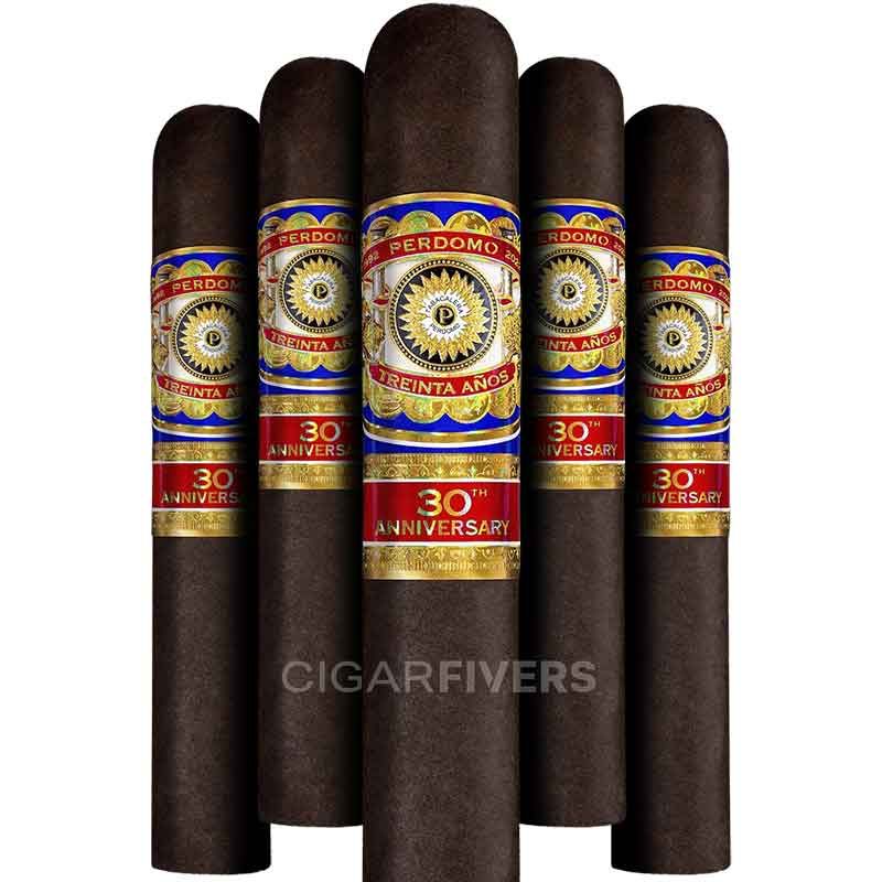 Perdomo 30th Anniversary Box-Pressed Maduro Gordo (pk/5)