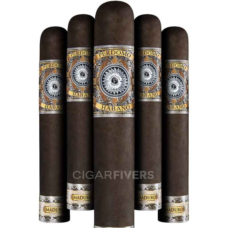 Perdomo Habano Bourbon Barrel-Aged Maduro Gordo (pk/5)