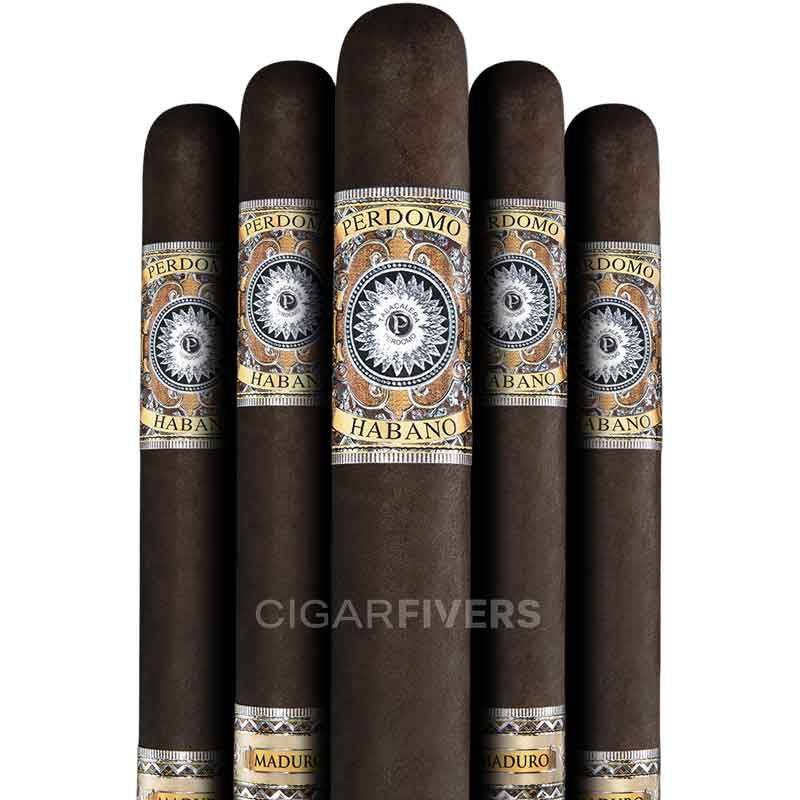 Perdomo Habano Bourbon Barrel-Aged Maduro Epicure (pk/5)