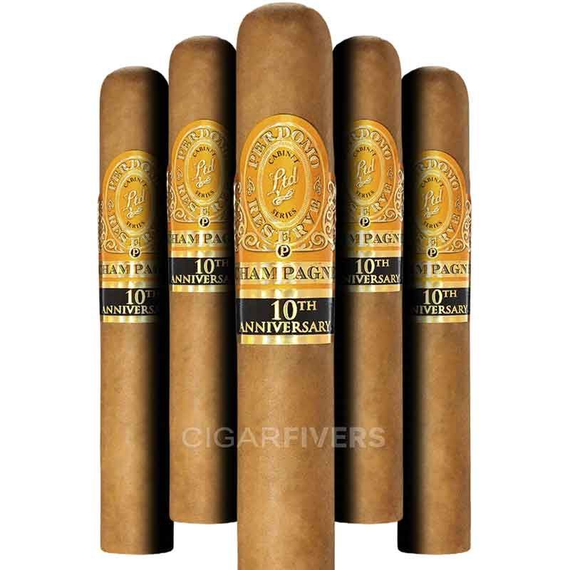 Perdomo Reserve 10th Anniv. Champagne Super Toro (pk/5)