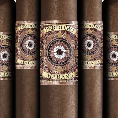 Perdomo Habano Bourbon Barrel-Aged Sun Grown Churchill (pk/5)