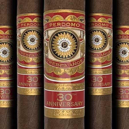 Perdomo 30th Anniversary Box-Pressed Sun Grown Robusto (pk/5)