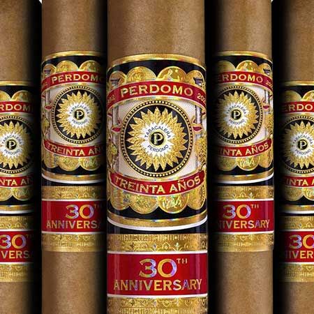 Perdomo 30th Anniversary Box-Pressed Connecticut Gordo (pk/5)