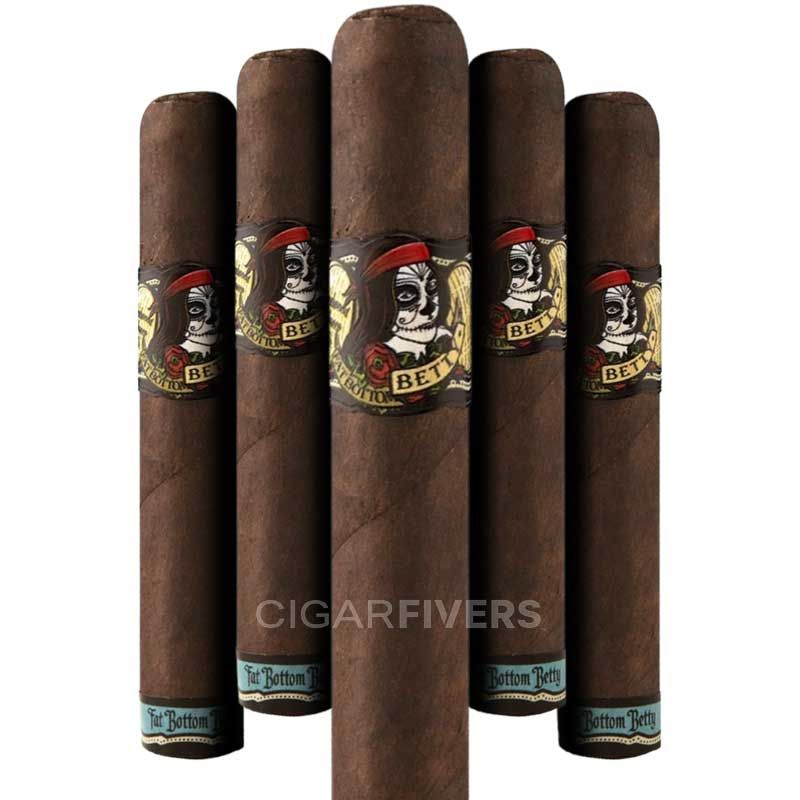 Deadwood Tobacco Fat Bottom Betty by Drew Estate Fat Bottom Betty Toro (pk/5)