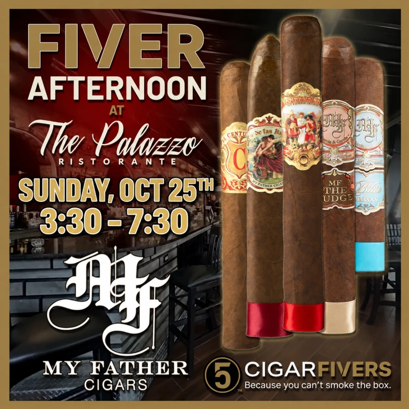 Palazzo Fiver Afternoon with My Father Cigars