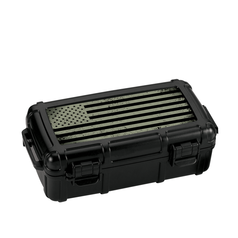 Cigar Caddy® 10ct - First Responders Army Print