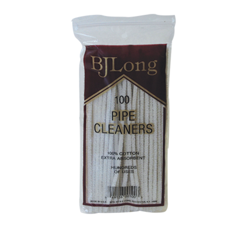 BJ Long Standard Pipe Cleaners White