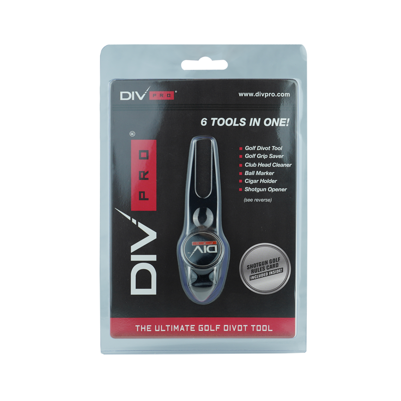 DivPro® Golf Tool & Cigar Holder Black