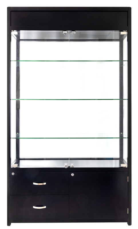 Humidor Supreme® Large Merchandise Display, WD-450 Black