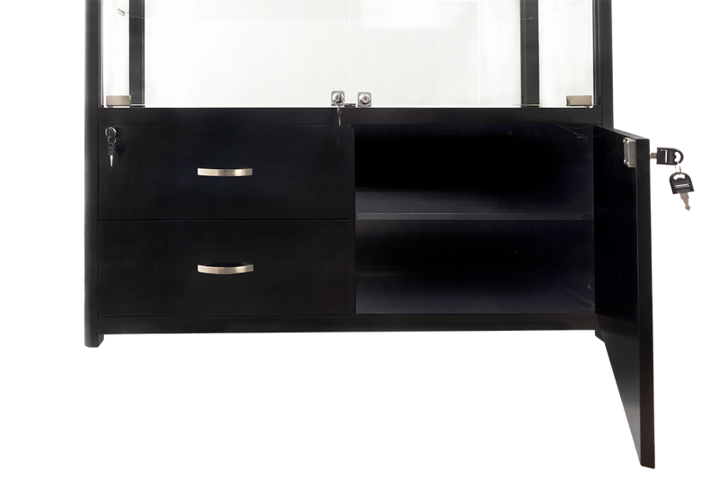 Humidor Supreme® Large Merchandise Display, WD-450 Black