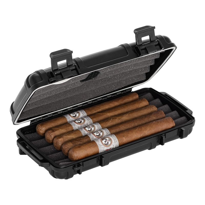 Cigar Caddy® Essentials Gift Set Black