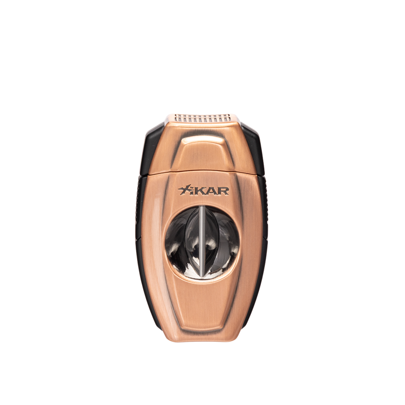 XIKAR® Flip Dual Cigar Cutter Black & Bronze