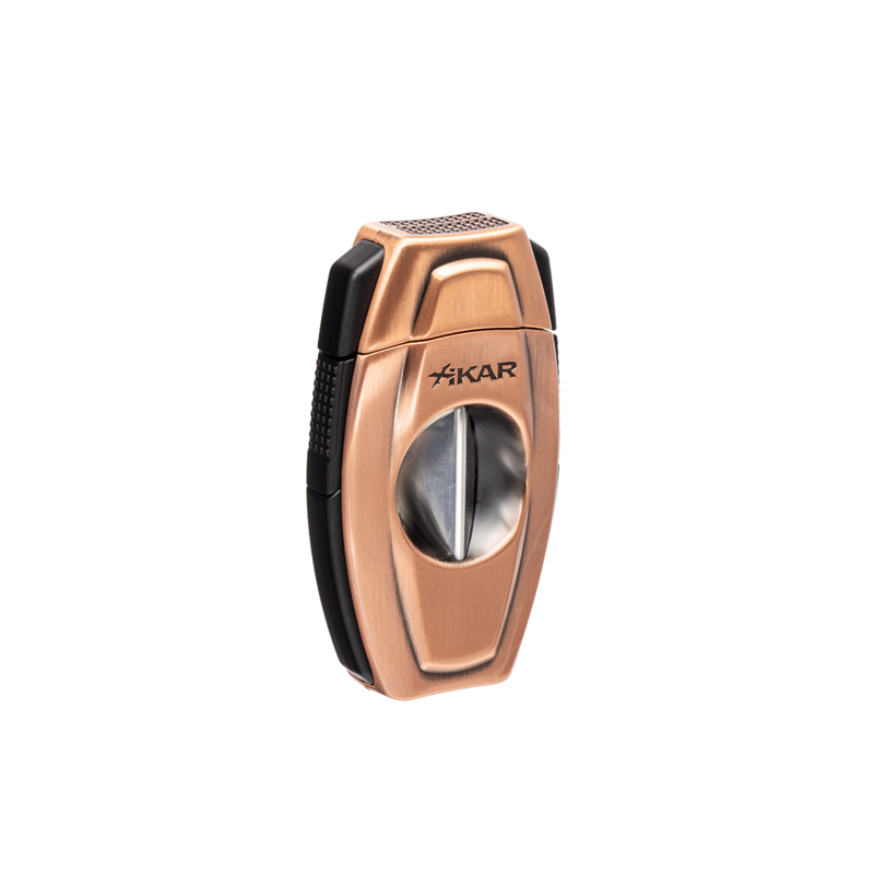 XIKAR® Flip Dual Cigar Cutter Black & Bronze