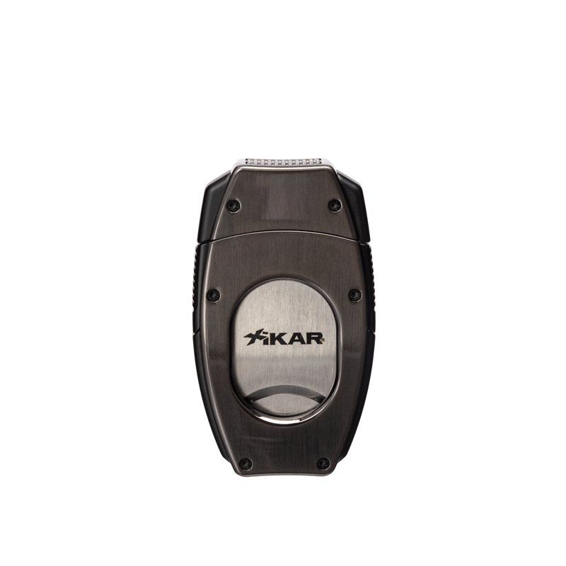 XIKAR® Flip Dual Cigar Cutter Black & Bronze