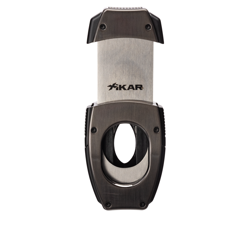 XIKAR® Flip Dual Cigar Cutter Black & Bronze