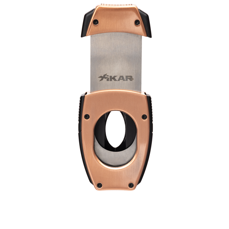 XIKAR® Flip Dual Cigar Cutter Black & Bronze