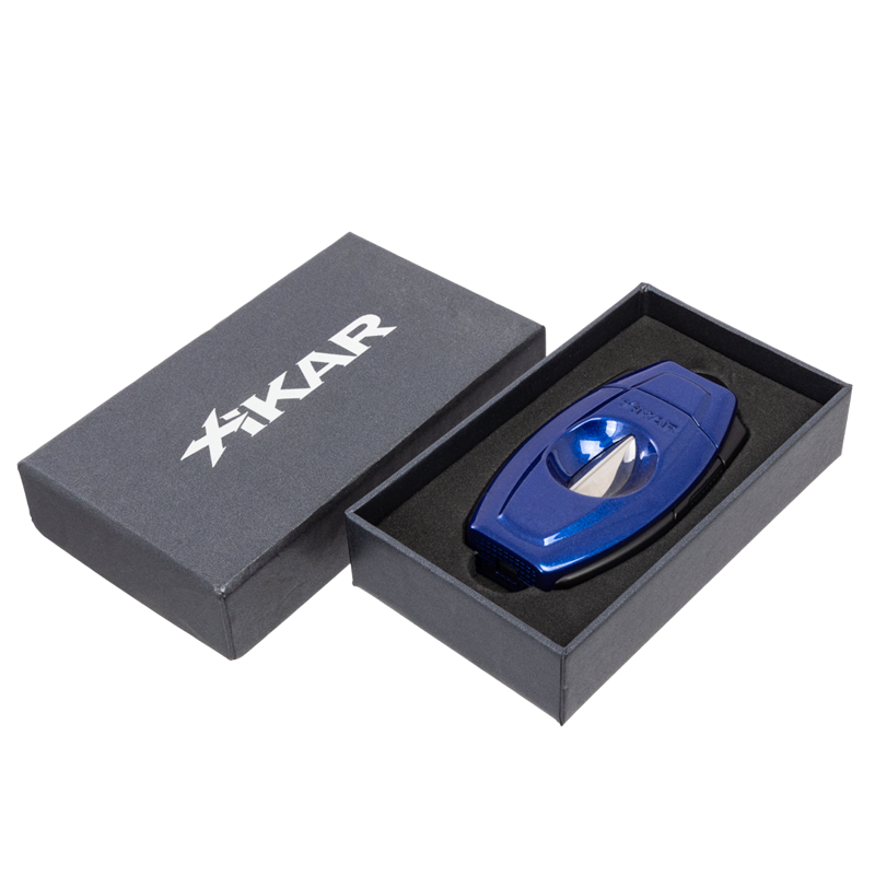 XIKAR® Flip Dual Cigar Cutter Black & Bronze