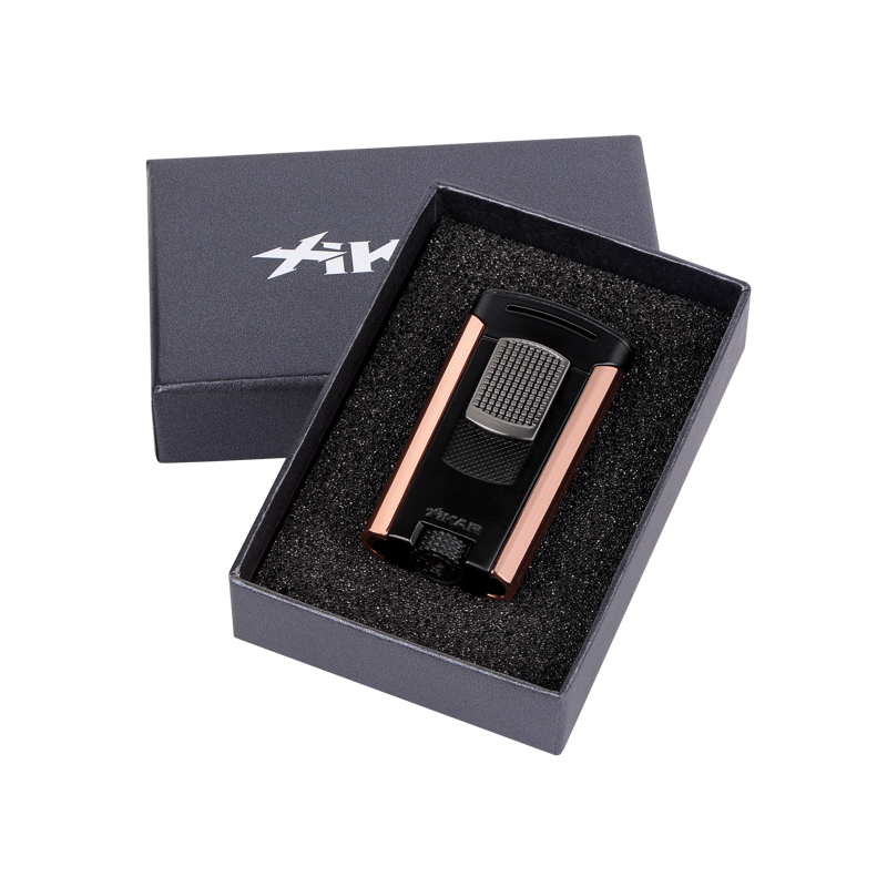 Xikar Astral Lighter Black and Rose Gold