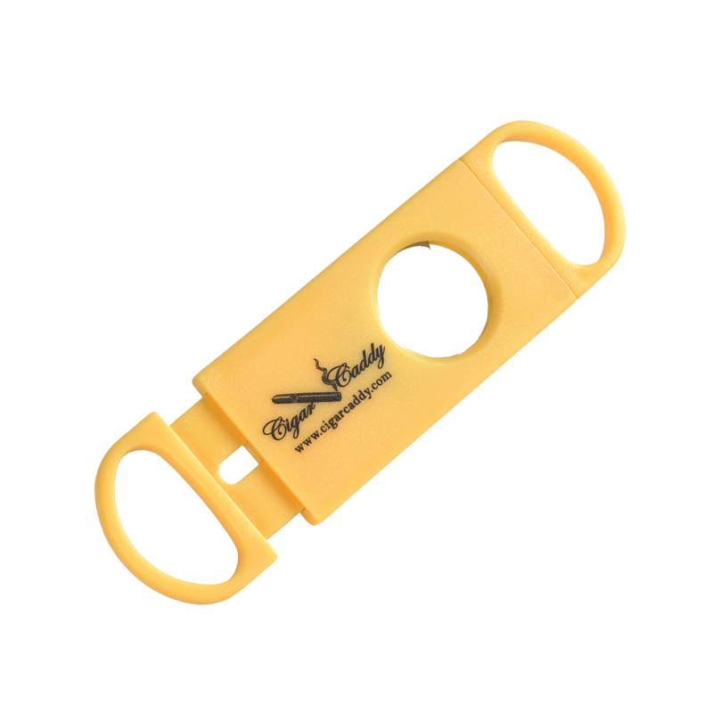 Cigar Caddy® Single Blade Cutter Black STRAIGHT