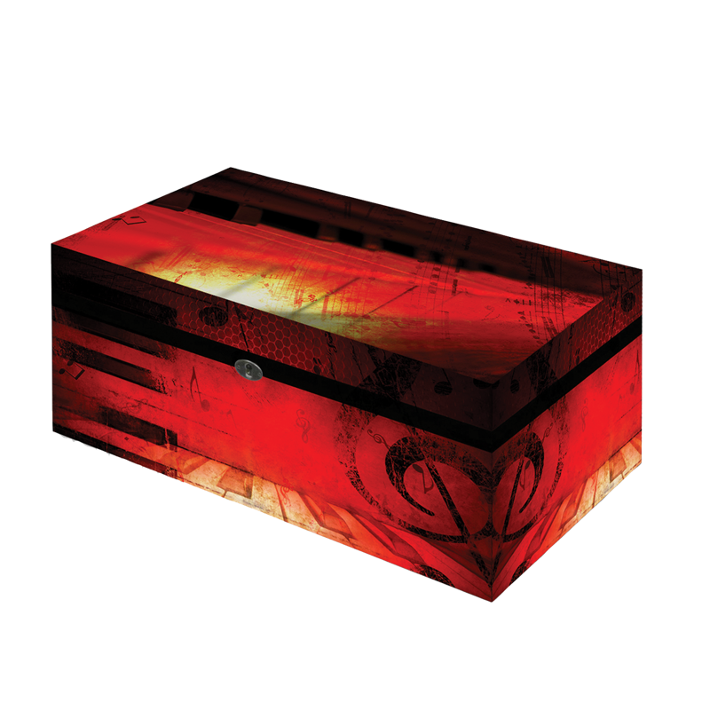 Large Desktop Humidors by Humidor Supreme Airforce Print LARGE HUMIDOR (75CT+)