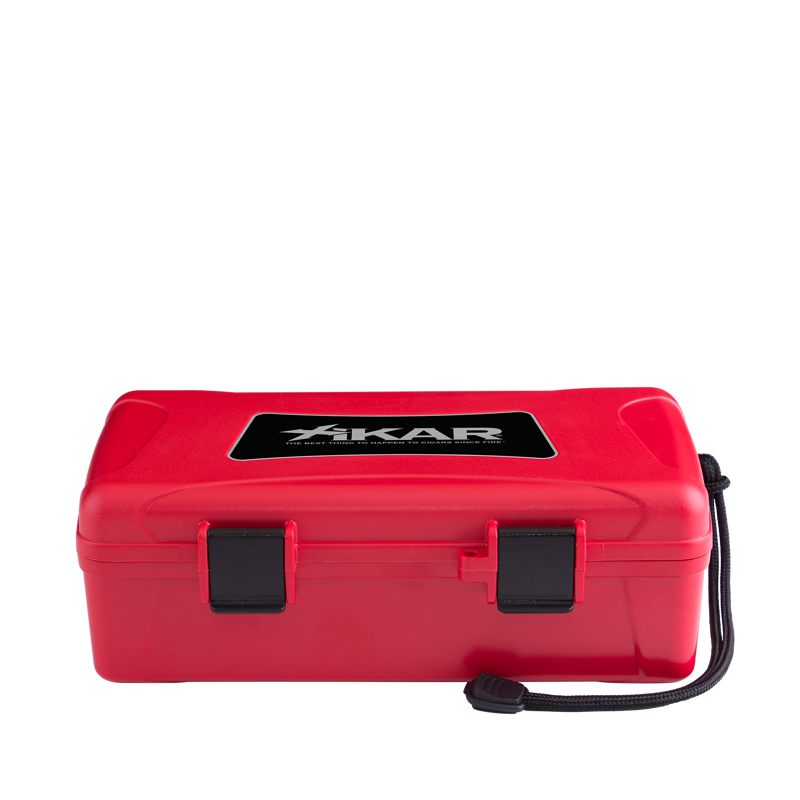 XIKAR® Cigar Travel Case, 10ct Red No Label 10CT