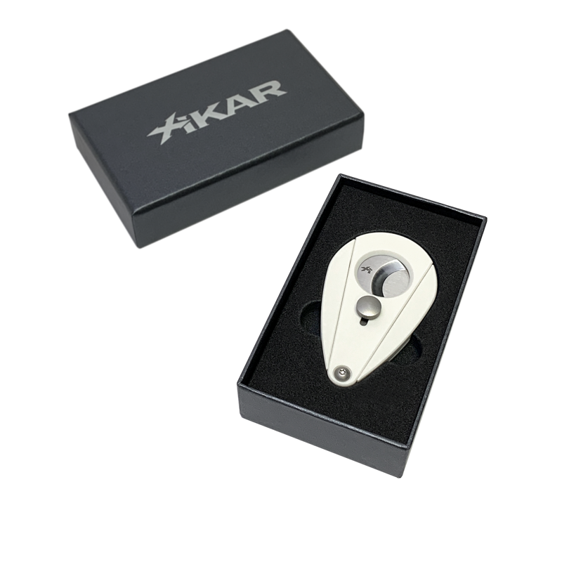 XIKAR® XI2 Cigar Cutter White