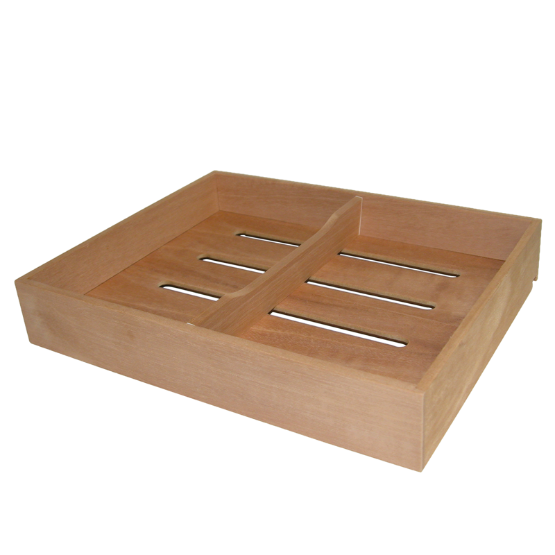 Humidor Supreme® Spanish Cedar Cigar Tray Cedar DISPLAY HUMIDOR TRAY