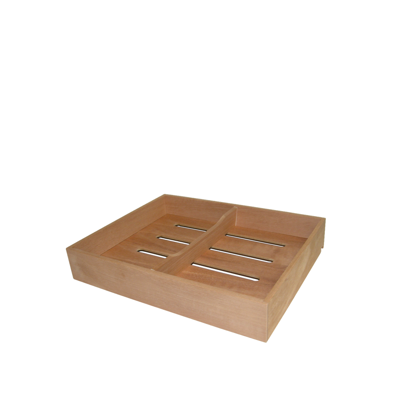 Humidor Supreme® Spanish Cedar Cigar Tray Cedar DISPLAY HUMIDOR TRAY