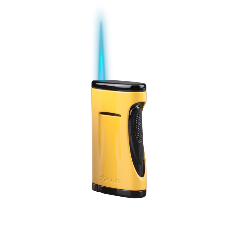 XIKAR Xidris Single-jet Flame Lighter Black SINGLE