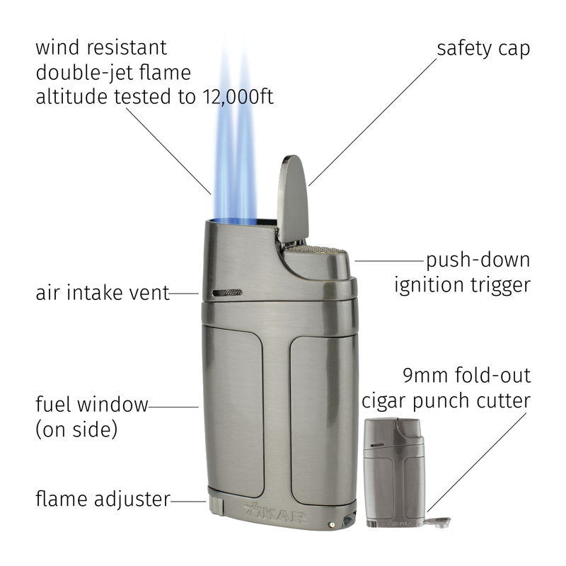 XIKAR® ELX Lighter G2 DOUBLE