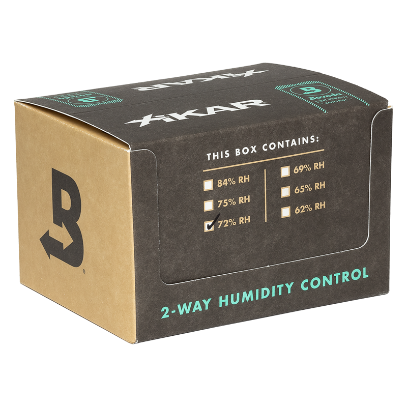 XIKAR/BOVEDA TWO-WAY HUMIDITY CONTROL 60G PACKS (RETAIL CUBES) 65pct 60 gram