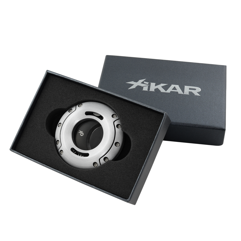 XIKAR® XO Cigar Cutters Blue & Silver