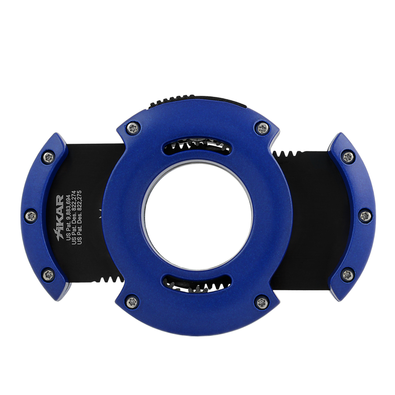 XIKAR® XO Cigar Cutters Blue & Silver