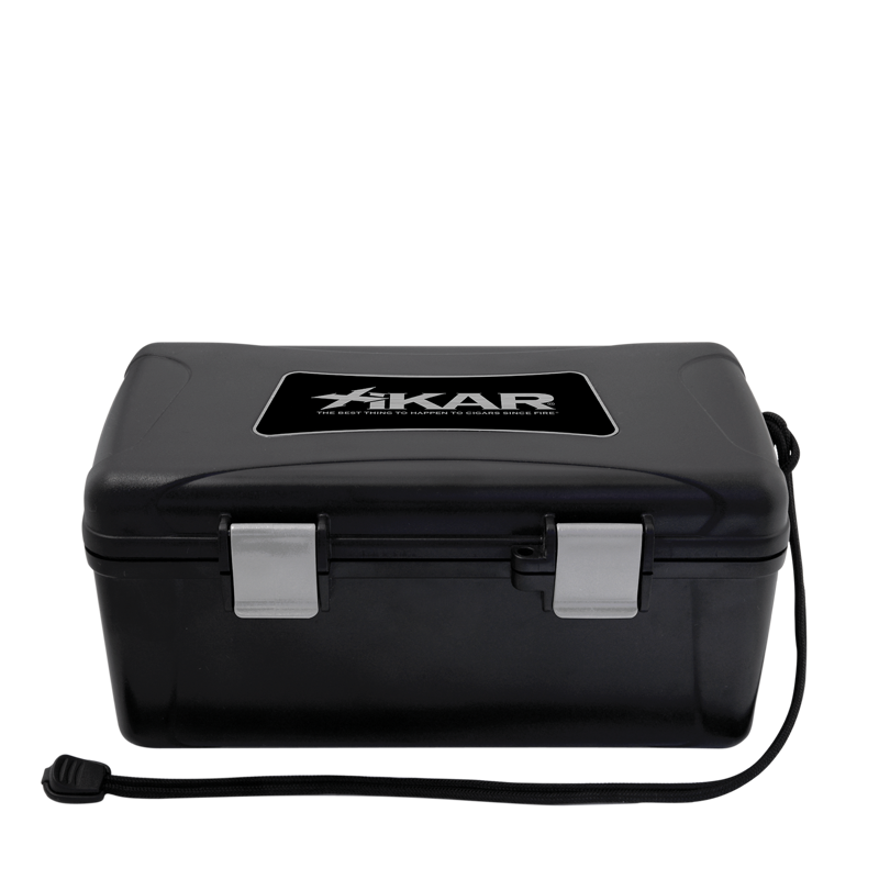 XIKAR® Cigar Travel Case, 15ct Black 15CT LABELED