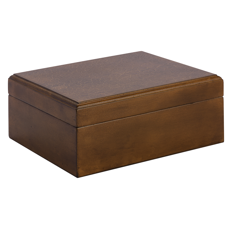 Humidor Supreme® Rawhide Desktop Humidor